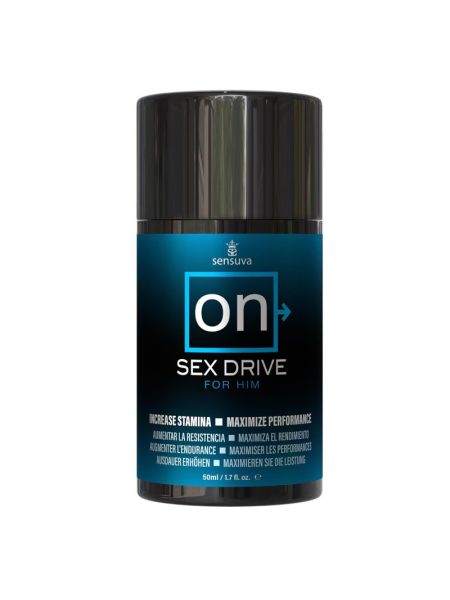 Крем для підвищення лібідо у чоловіків Sensuva ON Sex Drive for Him 50мл, з натуральними екстрактами