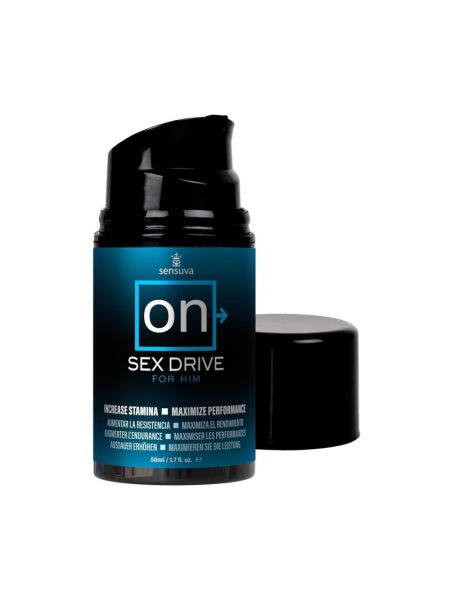 Крем для підвищення лібідо у чоловіків Sensuva ON Sex Drive for Him 50мл, з натуральними екстрактами