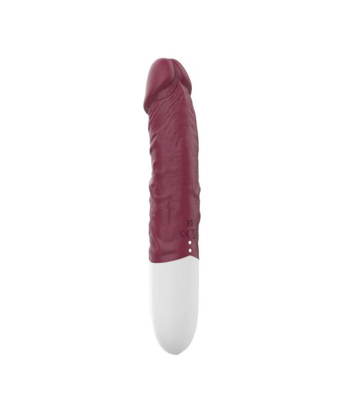 Фалоімітатор з вібрацією Loviss Caeser Vibrator Dildo, реалістичний, 12 режимів