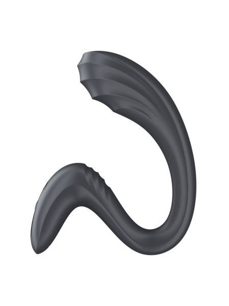 Вагінально-кліторальний вібратор Satisfyer G for Goddess 3 Dark Grey, 2 мотори