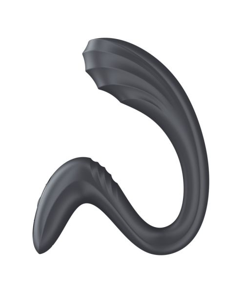 Вагінально-кліторальний вібратор Satisfyer G for Goddess 3 Dark Grey, 2 мотори