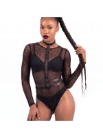 Жіноча портупея з шипами Art of Sex - Milana, екошкіра, розмір XS-2XL, колір чорний
