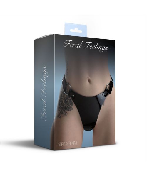 Трусики класичні Feral Feelings - String Bikini Black
