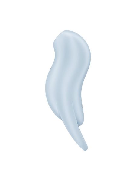 Вакуумний кліторальний стимулятор з вібрацією Satisfyer Pocket Pro 1 Blue