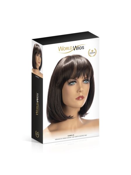 Перука World Wigs CAMILA MID-LENGTH CHESTNUT