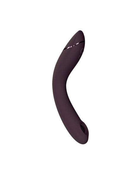 Вакуумний стимулятор для точки G та клітора з вібрацією Womanizer OG Aubergine, 12 рівнів, 3 режими