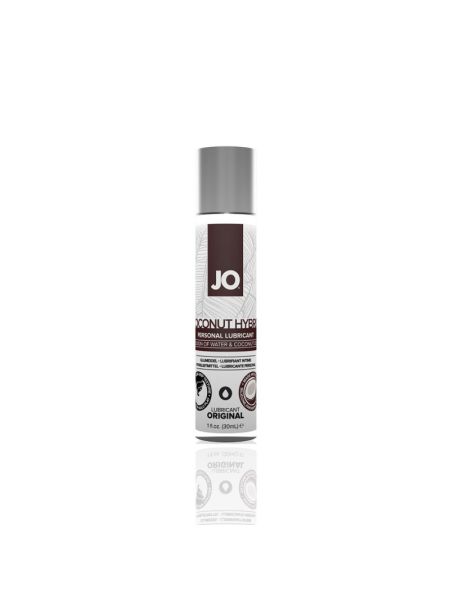 Змазка-крем з кокосовою олією JO Coconut Hybrid ORIGINAL (30 мл) біла