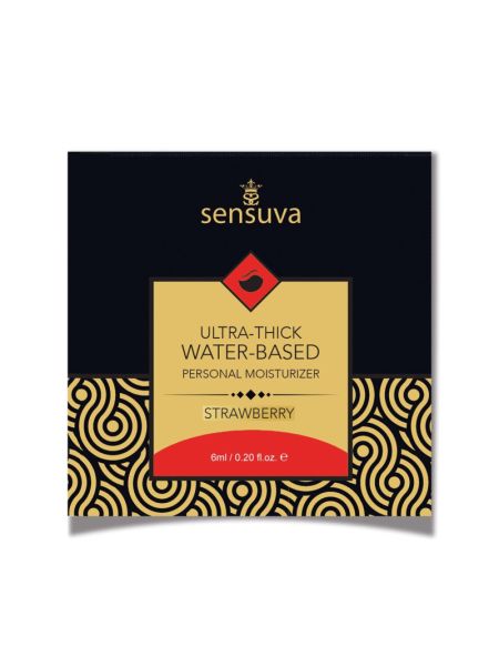 Пробник Sensuva - Ultra–Thick Water-Based Strawberry (6 мл)