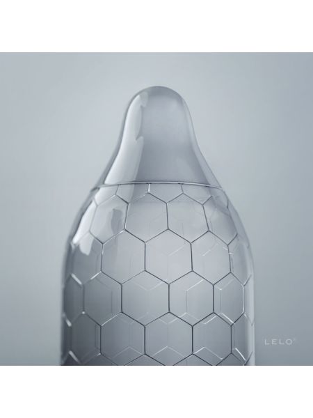 Презервативи LELO HEX Condoms Original 36 Pack, тонкі та суперміцні
