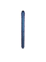 Фалоімітатор подвійний Strap-On-Me DOUBLE DONG REALISTIC DILDO - SNAKY METALLIC COLOR