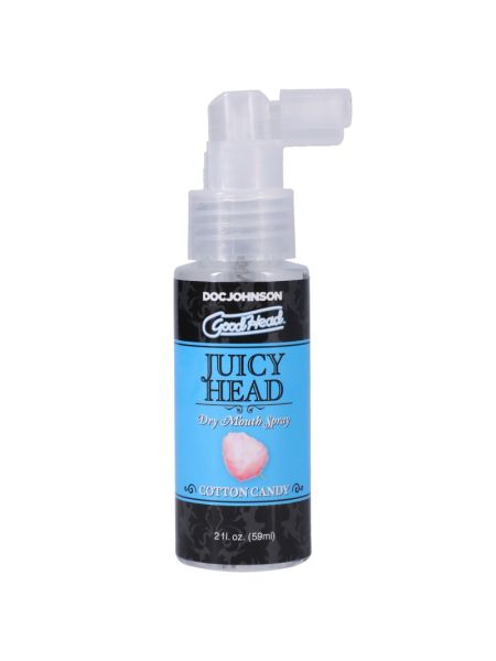 Зволожувальний спрей оральний Doc Johnson GoodHead – Juicy Head Dry Mouth Spray – Cotton Candy 59мл
