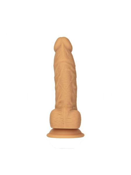 Фалоімітатор Naked Addiction - 8″ Silicone Dual Density Dildo Vanilla, віброкуля в подарунок