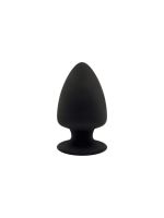 Анальна пробка SilexD (Model 1 size XS) двошарова, силікон + Silexpan, діаметр 4,5 см