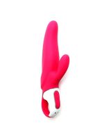 Потужний вібратор-кролик Satisfyer Vibes Mr. Rabbit, два мотори, литий силікон, 12 режимів роботи