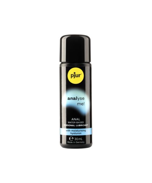 Анальний лубрикант pjur analyse me! Moisturising 30 мл, на водній основі, з гіалуроном