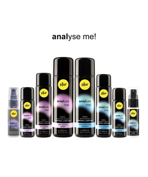 Анальний лубрикант pjur analyse me! Moisturising 30 мл, на водній основі, з гіалуроном
