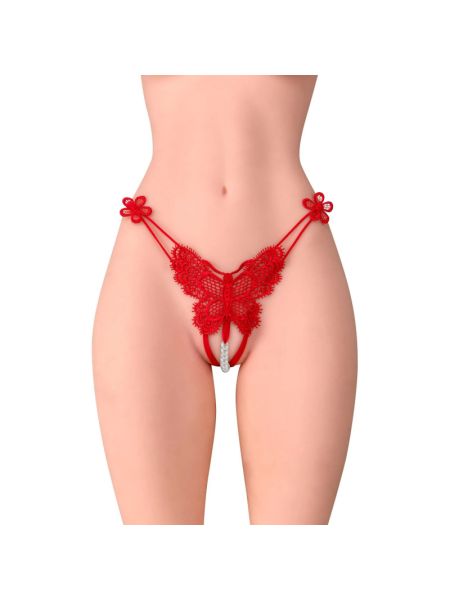 Трусики з перлинами Fashion Secret Natasha Red