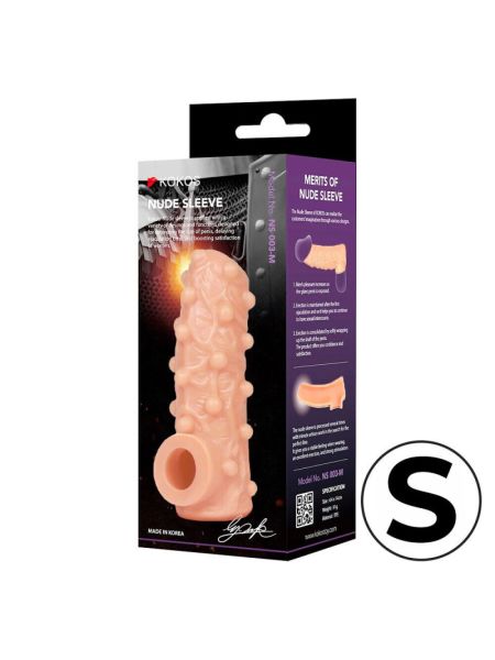 Насадка на член Kokos Nude Sleeve NS 001 S