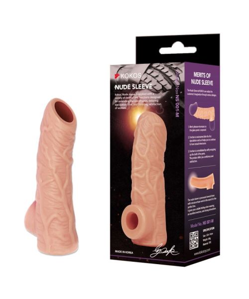 Насадка на член Kokos Nude Sleeve NS 001 S