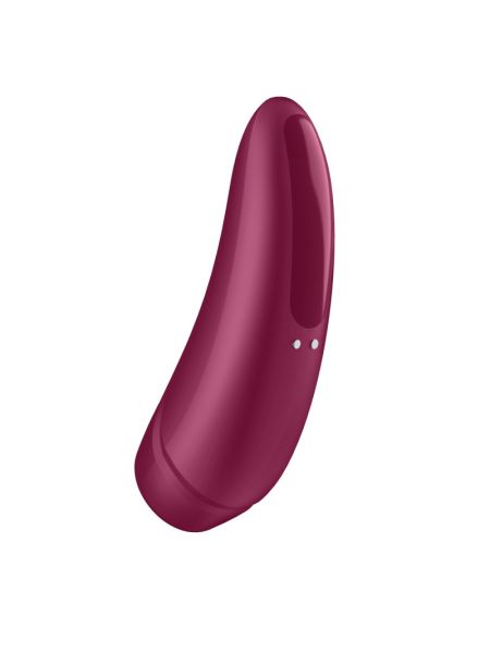 Вакуумний кліторальний стимулятор Satisfyer Curvy 1+ Rose Red 