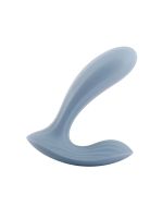 Смарт-вібратор в трусики Svakom Erica Dusty Blue, дуже гнучкий, 2 мотори
