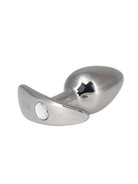 Анальна пробка Pillow Talk Sneaky Luxurious Stainless Steel Anal Plug із кристалом Swarovski