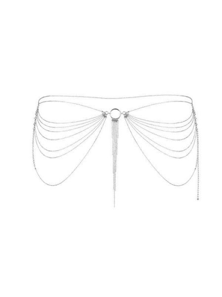 Ланцюжок трусики або ліф Bijoux Indiscrets Magnifique Waist Chain - silver, прикраса на тіло