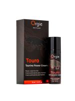 Крем для посилення ерекції Orgie Touro Power Cream, 15 мл, з таурином, гінкго та коренем женьшеню