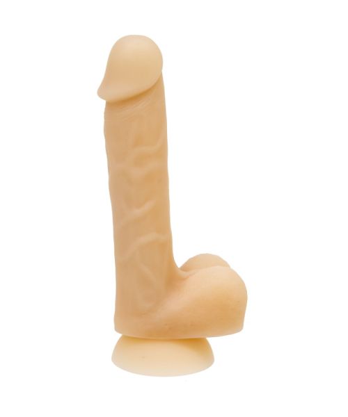 Фалоімітатор із пам’яттю форми, на присосці ADDICTION — DAVID 8″ Silicone Dong, віброкуля в подаруно