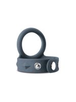 Подвійне ерекційне кільце Boners Cock & Ball Strap L, регулювання діаметра, 3,5–6 см