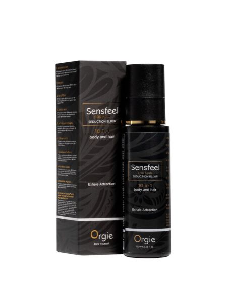 Лосьйон з феромонами для тіла та волосся Orgie – Sensfeel Seduction Elixir 10 in 1 for Man (100 мл)