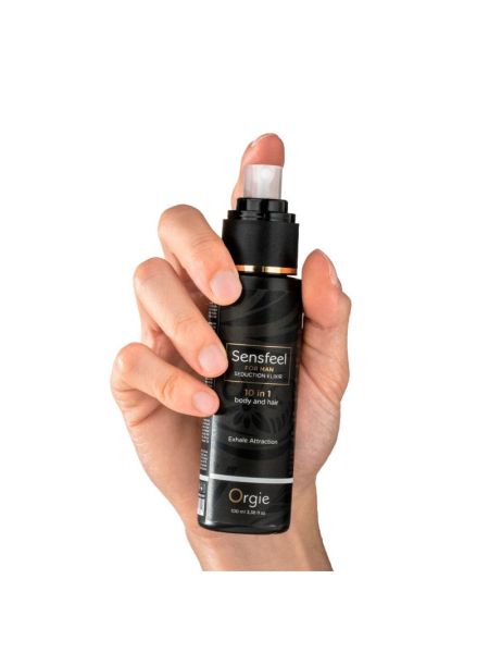 Лосьйон з феромонами для тіла та волосся Orgie – Sensfeel Seduction Elixir 10 in 1 for Man (100 мл)