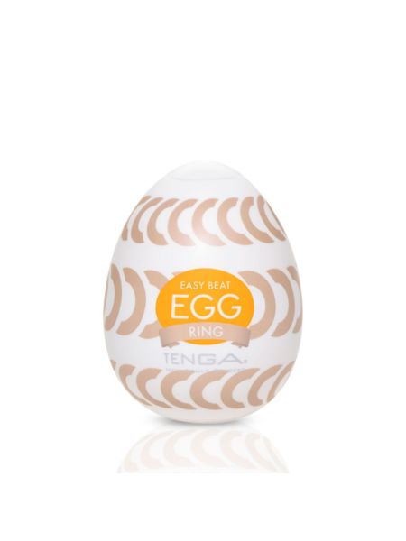 Мастурбатор-яйце Tenga Egg Ring з асиметричним рельєфом