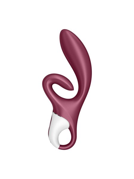 Вібратор-кролик Satisfyer Touch Me Red, подвійний відросток, 3 потужні мотори