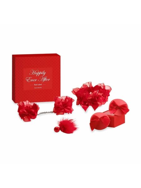 Подарунковий набір Bijoux Indiscrets Happily Ever After, Red Label, 4 аксесуари для задоволення