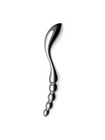 Металевий дилдо Satisfyer Star Force 1, двосторонній, можна нагрівати та охолоджувати