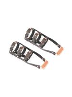 Шкіряна портупея для гомілкостопу зі шпорамиLiebe Seele Leather High Heel Ankle Harness Rose Gold