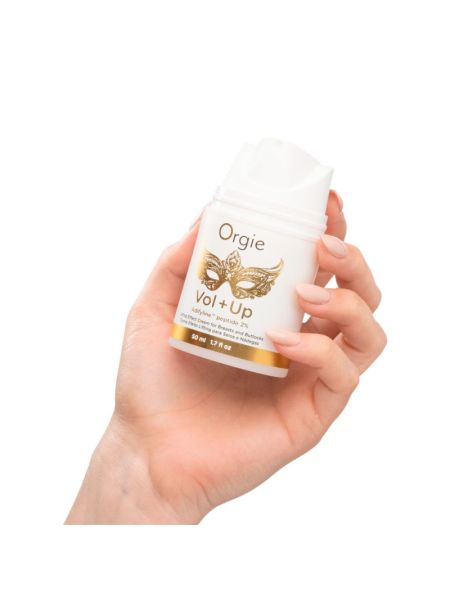 Крем з ефектом ліфтингу для грудей та сідниць Orgie – Vol + Up (50 мл), пептид Adifyline™