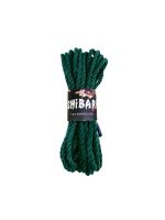 Джутова мотузка для шибарі Feral Feelings Shibari Rope, 8 м зелена