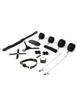 БДСМ-набір Liebe Seele Bound You 12pcs set, 12 предметів, у комплекті віброкуля і мереживні стрінги