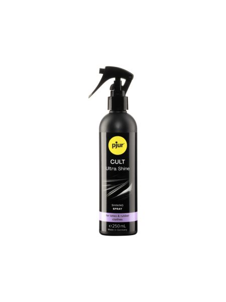 Спрей для догляду за одягом із гуми та латексу pjur Cult Ultra Shine 250 мл, надає блиску