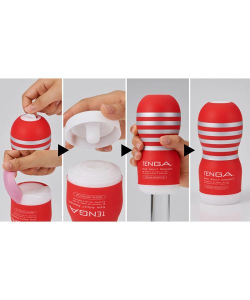 Мастурбатор VACUUM TENGA CUP, сумісний з насадками Tenga Vacuum Controller I та II, Tenga VACUUM MAX