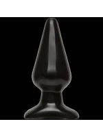 Анальна пробка Doc Johnson Smooth Classic Large - Black, макс. діаметр 5,7 см