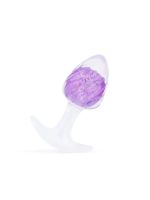 Анальна пробка Liebe Seele Icecream-shaped Crystal Anal Plug - Purple Medium