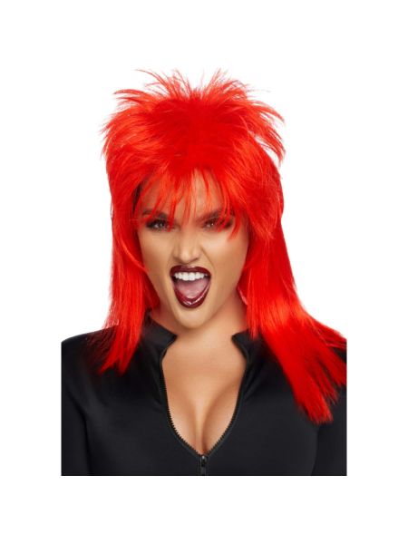 Перука рок-зірки Leg Avenue Unisex rockstar wig Red, унісекс, 53 см