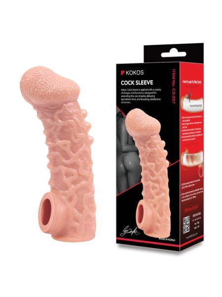 Насадка на член Kokos Cock Sleeve CS 007 M