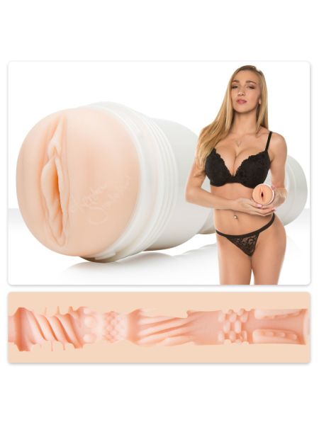 Мастурбатор Fleshlight Girls: Kendra Sunderland - Angel,  зі зліпка вагіни, дуже ніжний