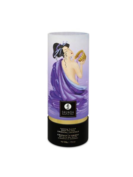 Пінлива сіль для ванни Shunga Dead Sea salt Oriental Crystals — Exotic Fruits (500 г)