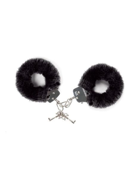 Наручники з плюшевим оздобленням Love To Love ATTACH ME Black