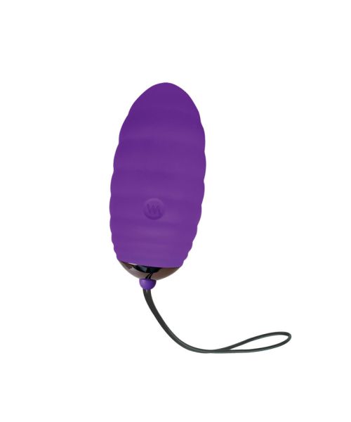 Віброяйце Adrien Lastic Ocean Breeze 2.0 Purple, пульт ДК, дуже потужний мотор, 10 віброрежимів